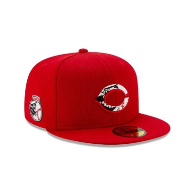 Sapca New Era Cincinnati Reds MLB 2021 Spring Training 59FIFTY Fitted - Rosii